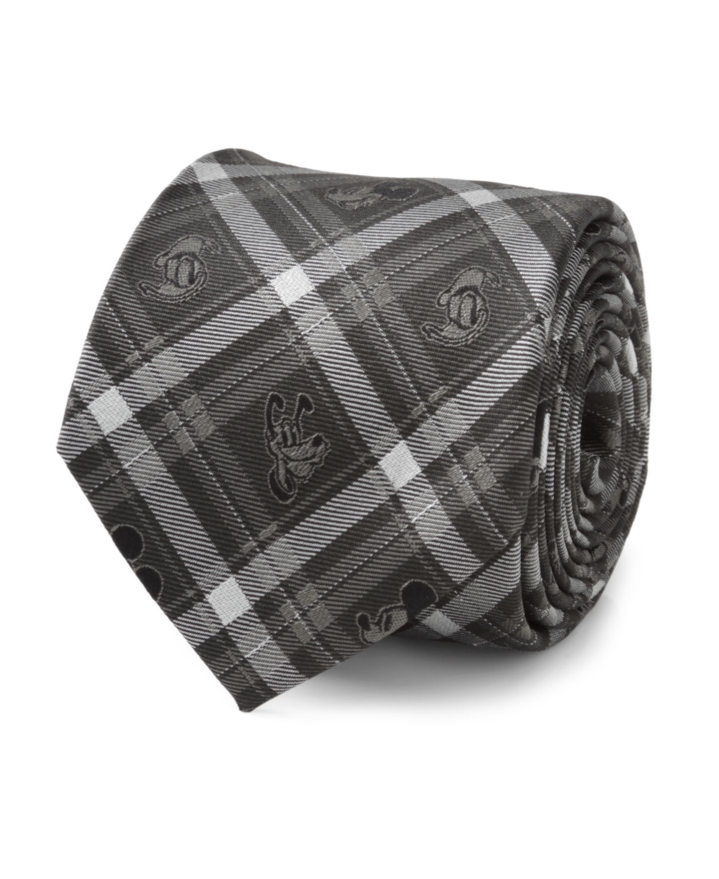 Мужской галстук Disney Mickey and Friends Plaid Tie — фото 1