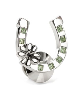 Men's Lucky Horseshoe Lapel Pin