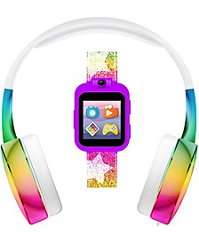 2 Kids Multi-Color Silicone Strap Touch Screen Sports Digital Watch, 42mm