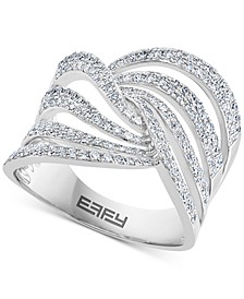EFFY® Diamond Wave Ring (3/4 ct. t.w.) in 14k White Gold