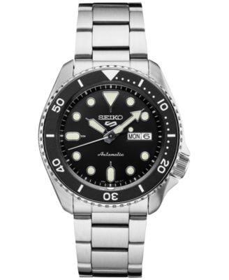 Seiko Men s Automatic 5 Sports Stainless Steel Bracelet Watch