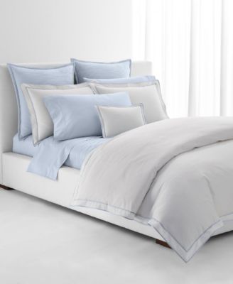 Lauren Ralph Lauren - Spencer Sateen Border Duvet Cover