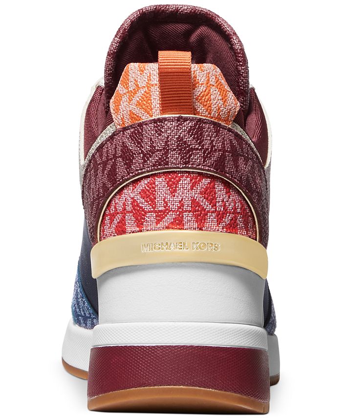 Michael Kors Women's Trainer Logo LaceUp Sneakers Macy's