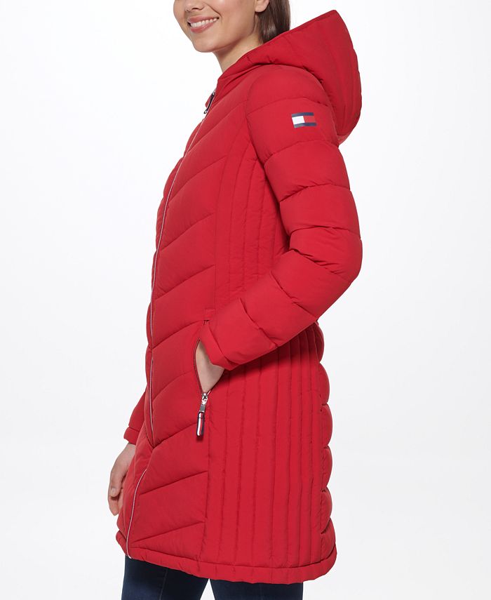 Tommy Hilfiger Women's Hooded Packable Puffer Coat & Reviews Coats