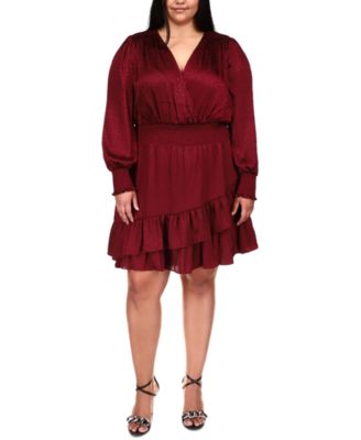 Michael Kors - Plus Size Cheetah-Print Dress