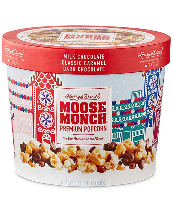 Harry & David Milk Chocolate, Dark Chocolate and Caramel Moose Munch