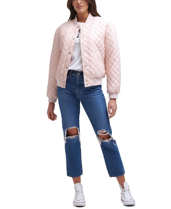 Levi's Diamond Quilted Bomber Jacket & Reviews Jackets & Blazers