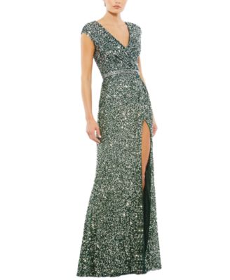 MAC DUGGAL - Sequin Sheath Gown