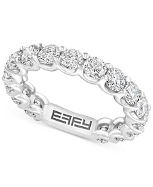 EFFY® Diamond Eternity Band (3 ct. t.w.) in 14k White Gold