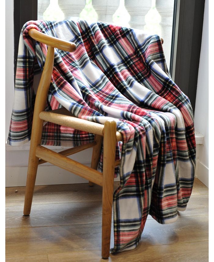 Macy's Home Design Plush Throw Macy's