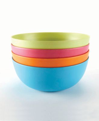 Чаши из бамбукового волокна Tableau, набор из 4 штук