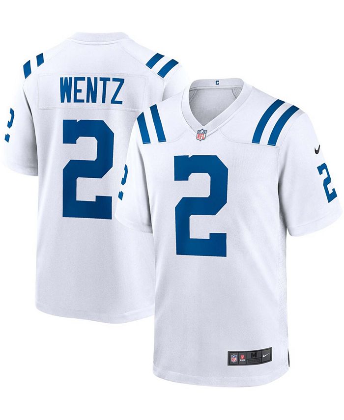 Nike Men's Carson Wentz White Indianapolis Colts Game Jersey - Macy's