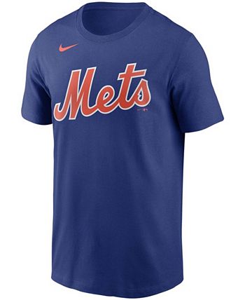 Nike Men's Brandon Nimmo Royal New York Mets Player Name Number T