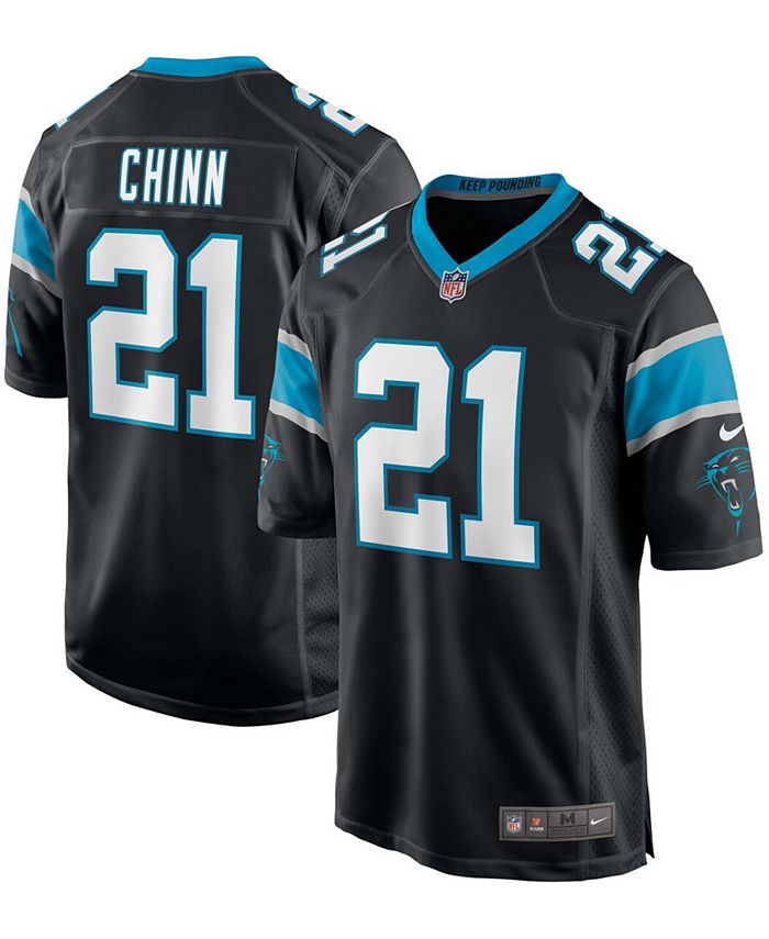 Nike Men's Jeremy Chinn Black Carolina Panthers Game Player Jersey - Macy's