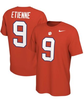 Men's Travis Etienne Orange Clemson Tigers Alumni Name Number T-shirt