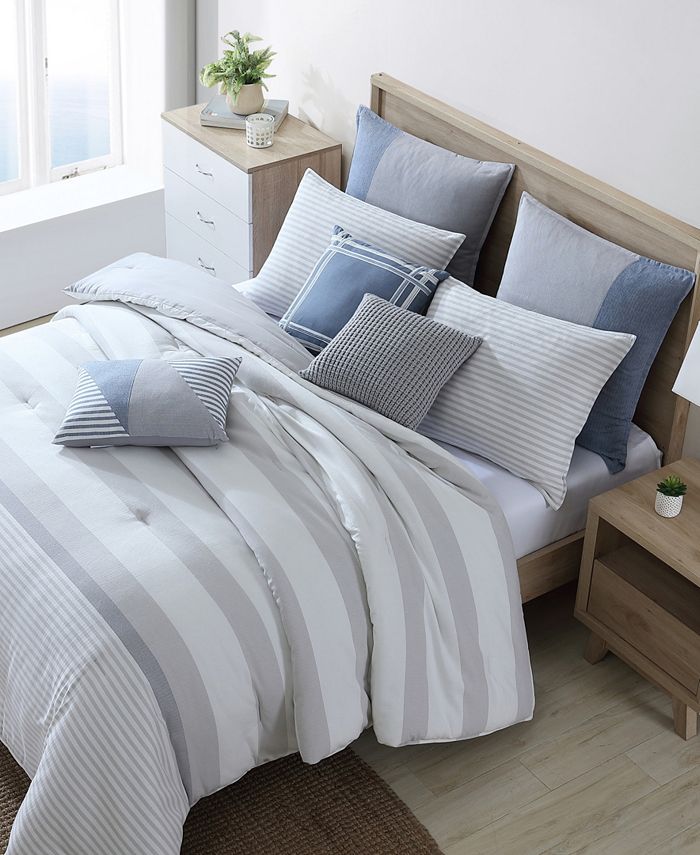 Nautica Fairwater 3 Piece Comforter Set, King Macy's