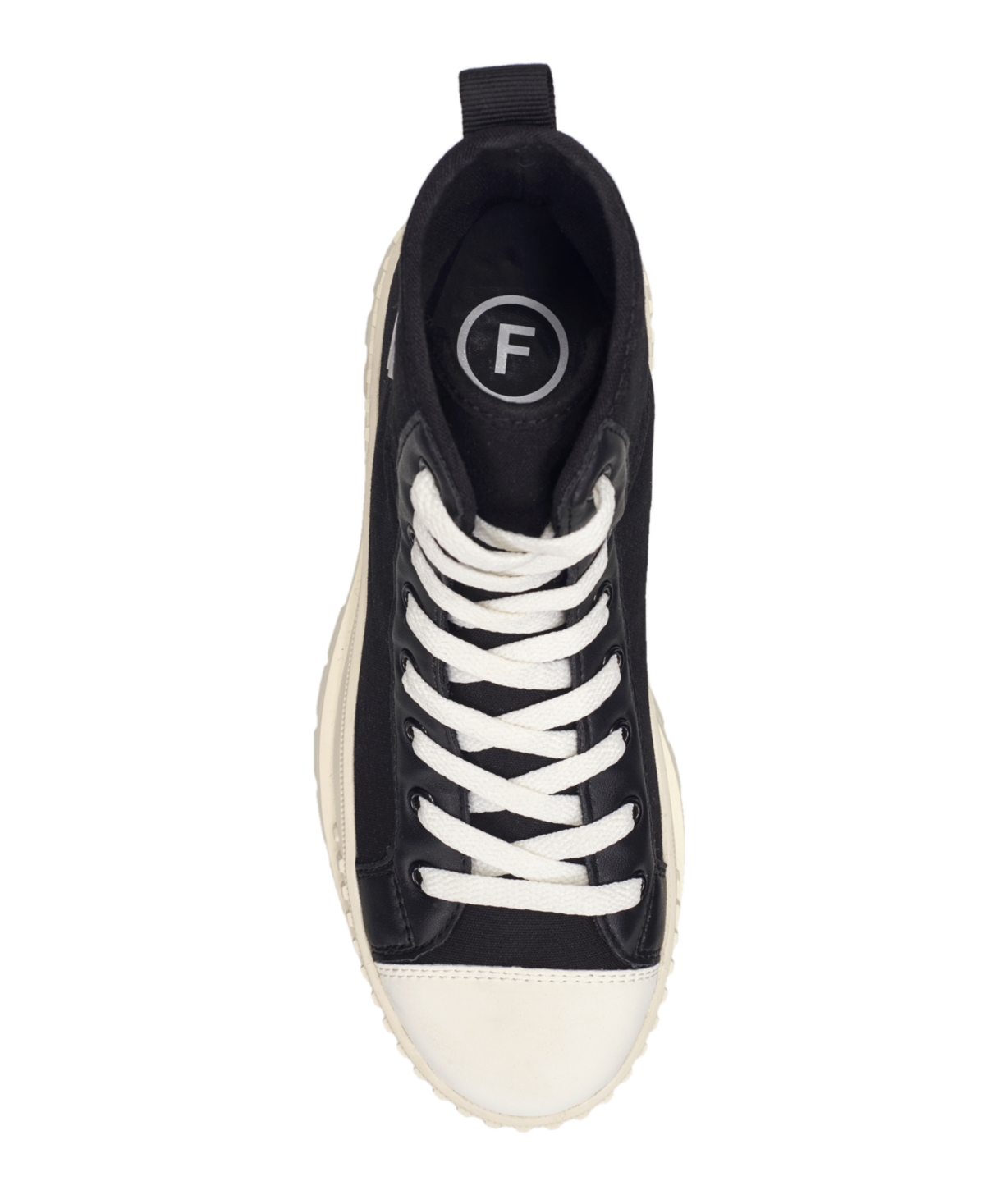 French Connection Women's Danika Lace-up High Top Platform Sneakers