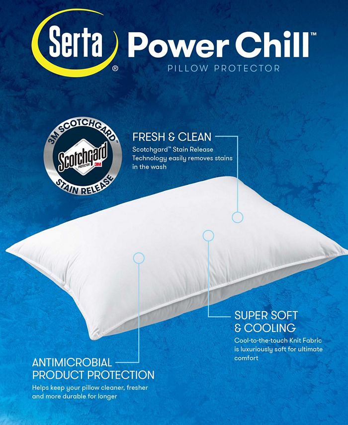 Serta Power Chill King Pillow Protector Set, 2Pack Macy's