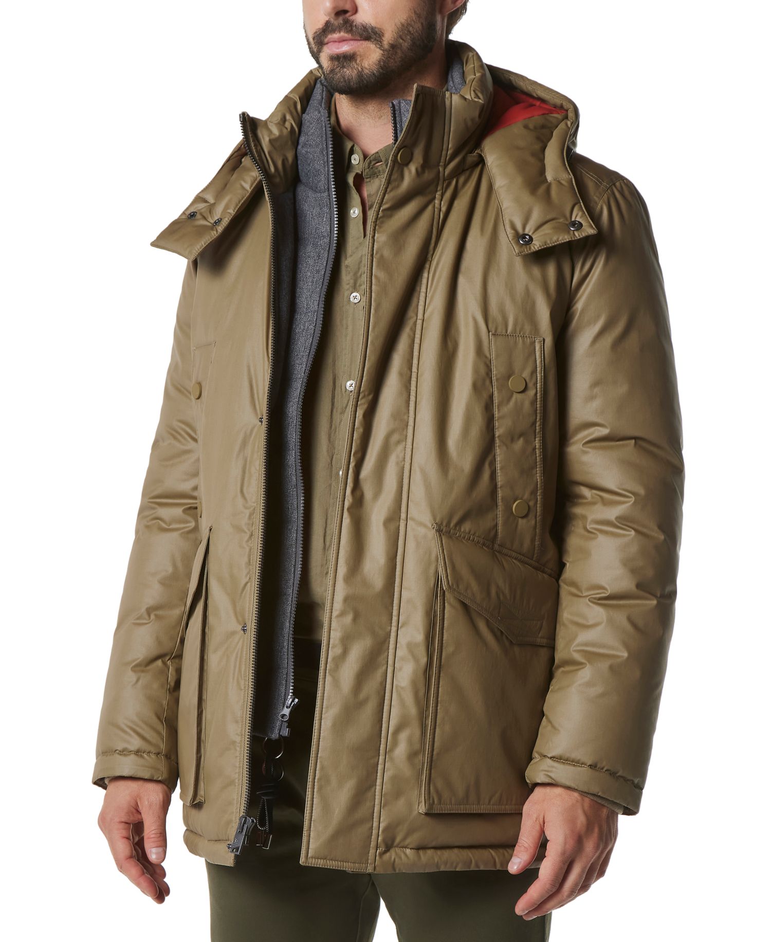 Men's Oxley Tumbled Resin Parka Jacket
