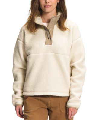 New The North Face Cragmont Fleece 1/4 Snap Women's Small store