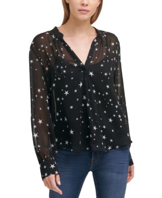 DKNY - Star Print Blouse