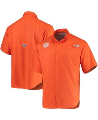 Men's Orange Clemson Tigers Tamiami Shirt