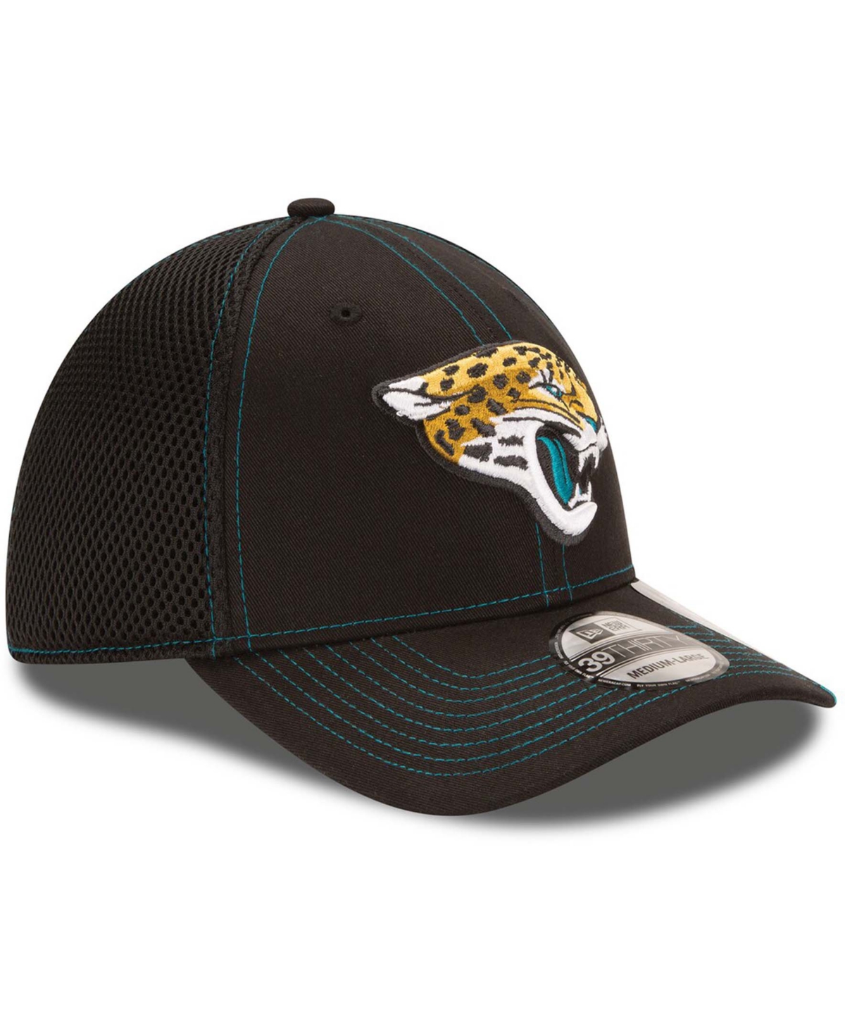 Men'sJacksonville Jaguars Neo 39THIRTY Flex Hat - Black