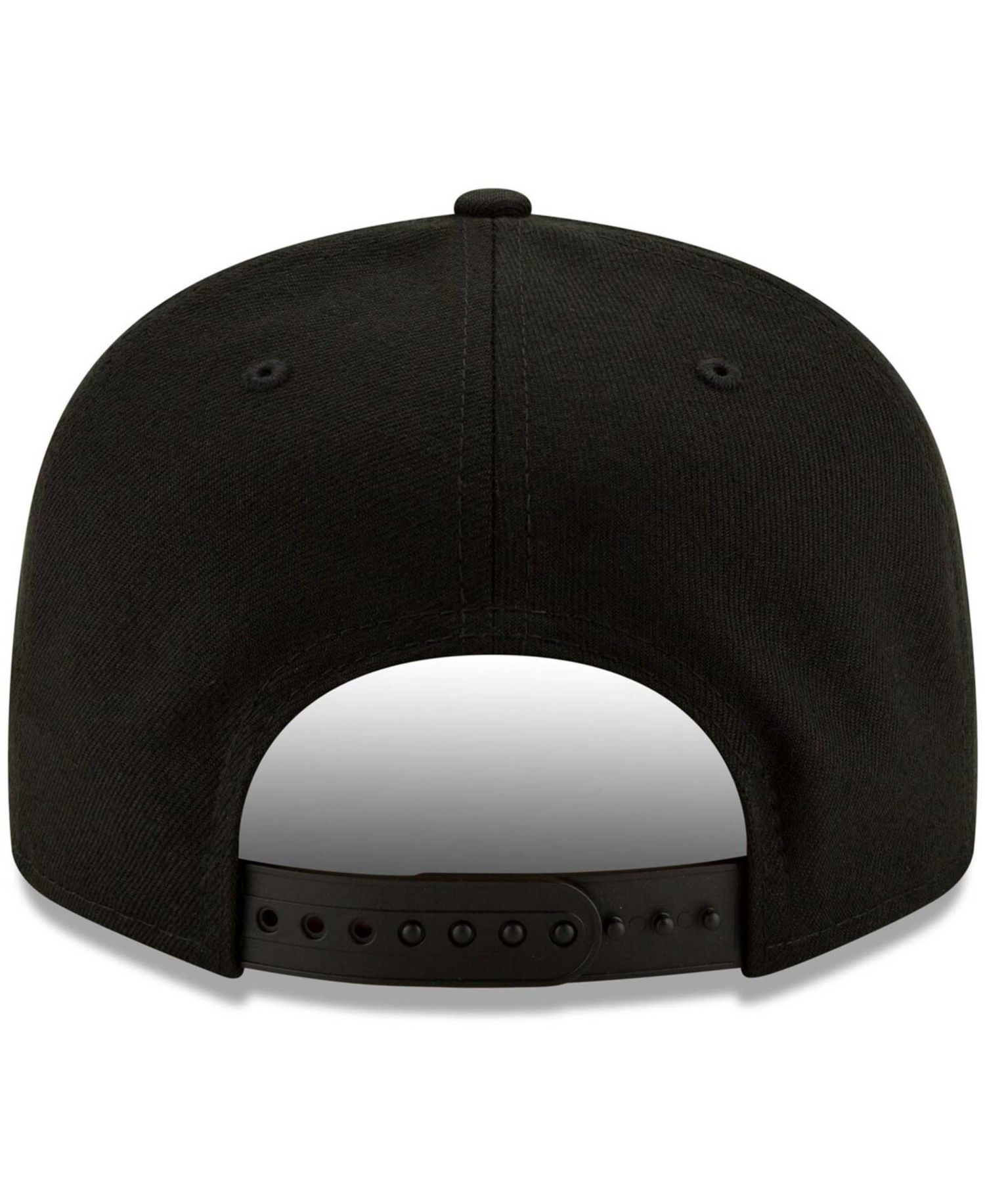 Men's Black San Diego Padres Black on Black 9FIFTY Snapback Adjustable Hat