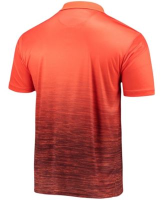 Men's Orange Clemson Tigers Marshall Polo