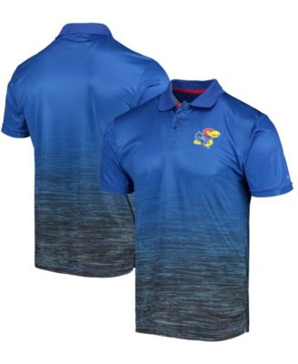 Mens Royal Kansas Jayhawks Marshall Polo 7690₽