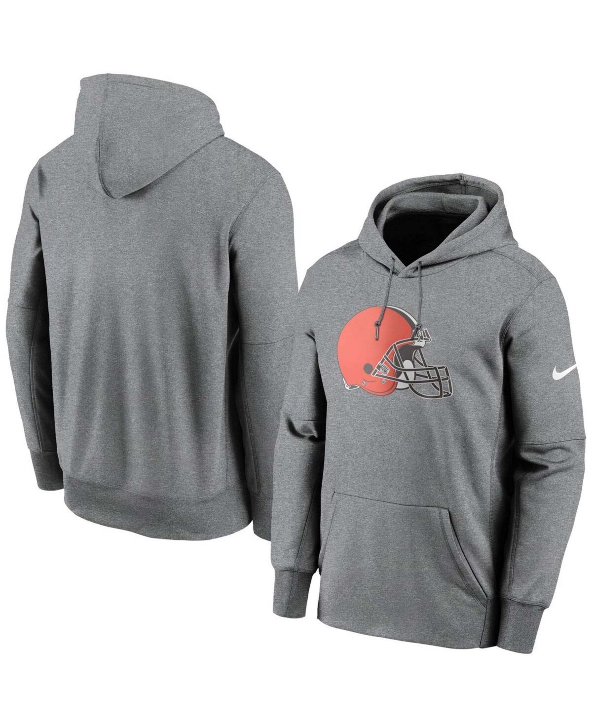 Nike Men's Scarlet San Francisco 49ers Fan Gear Primary Logo Therma Performance Pullover Hoodie
