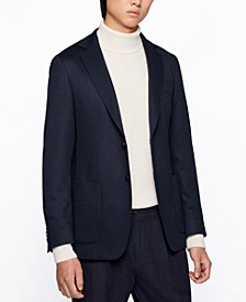 BOSS Men's Slim-Fit Stretch-Jersey Jacket