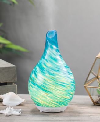 SpaRoom - Seascape Glass Ultrasonic Essential Oil Aromatherapy Diffuser