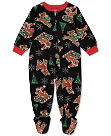 Matching Unisex Baby 1-Pc. Rudolph Footie Family Pajama