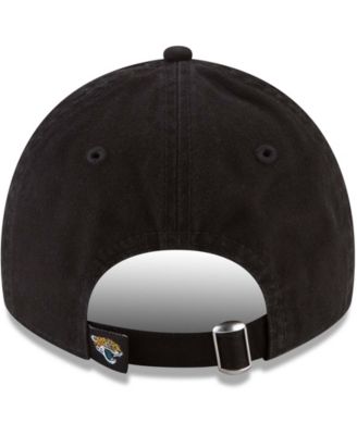 Women's Black Jacksonville Jaguars Core Classic Primary 9TWENTY Adjustable Hat