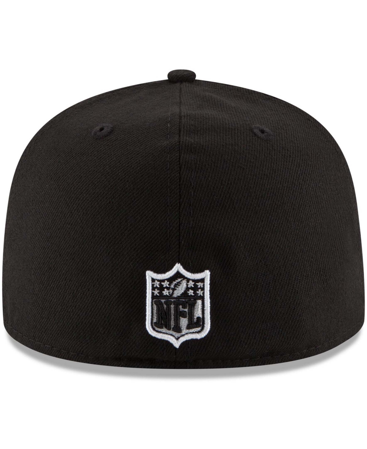 Men'sLas Vegas Raiders B-Dub 59FIFTY Fitted Hat - Black