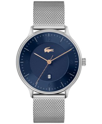 Lacoste - Men's  Club Stainless Steel Mesh Bracelet Watch 42mm
