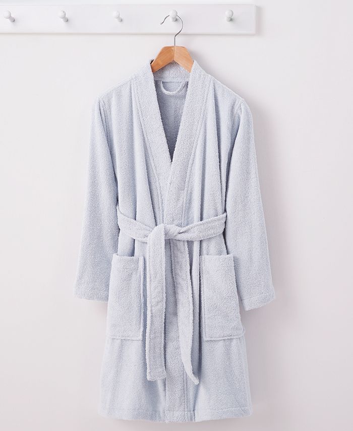 Home Design Cotton Terry Robe, Created for Macy's & Reviews - Bath ...