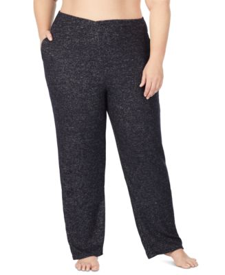 Cuddl Duds Plus Size Soft Knit Lounge Pants - Macy's