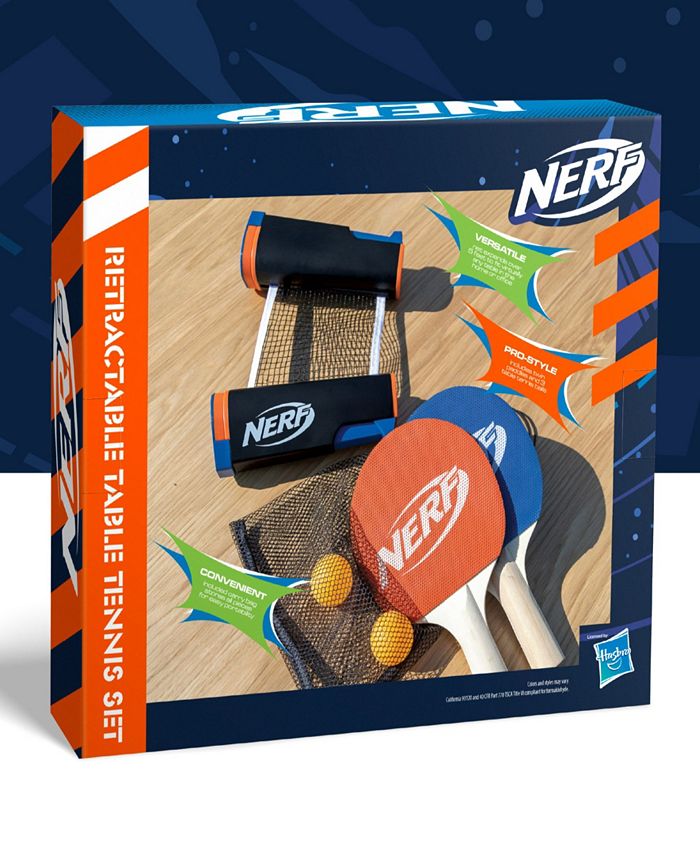 Nerf Retractable Tabletop Tennis Game Macy's