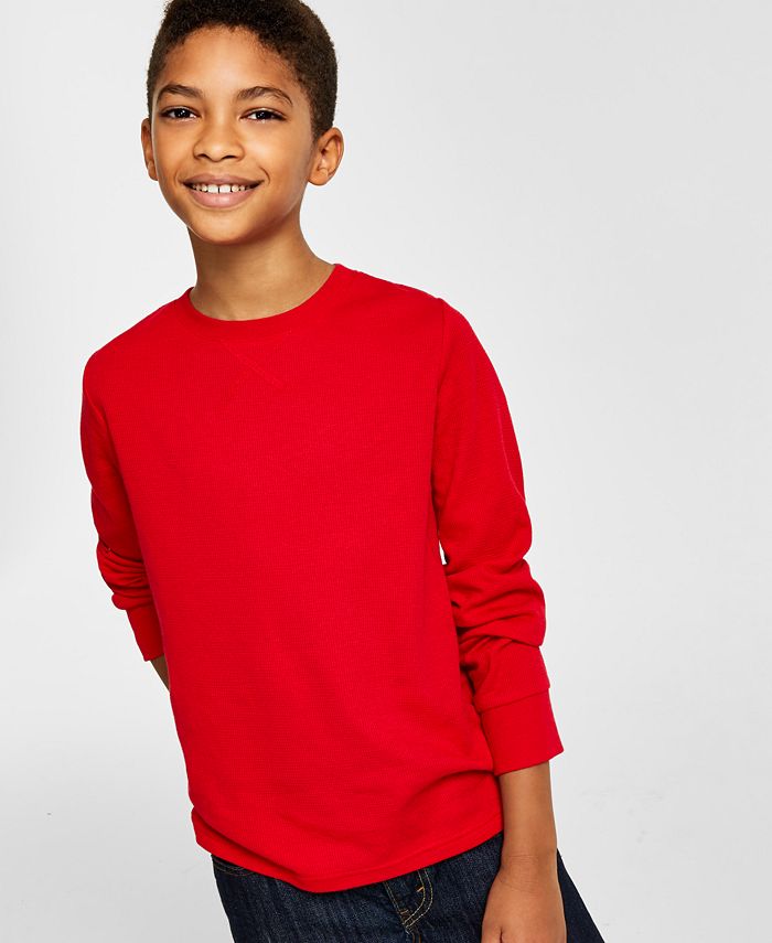 Boys long discount sleeve thermal shirts