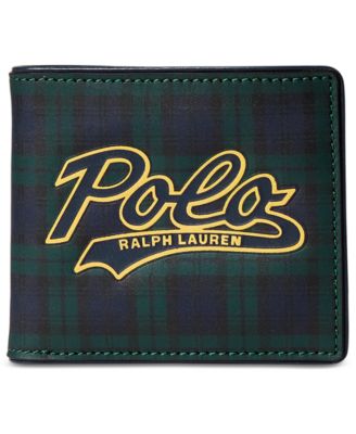 Polo Ralph Lauren - Men's Tartan Logo Leather Wallet