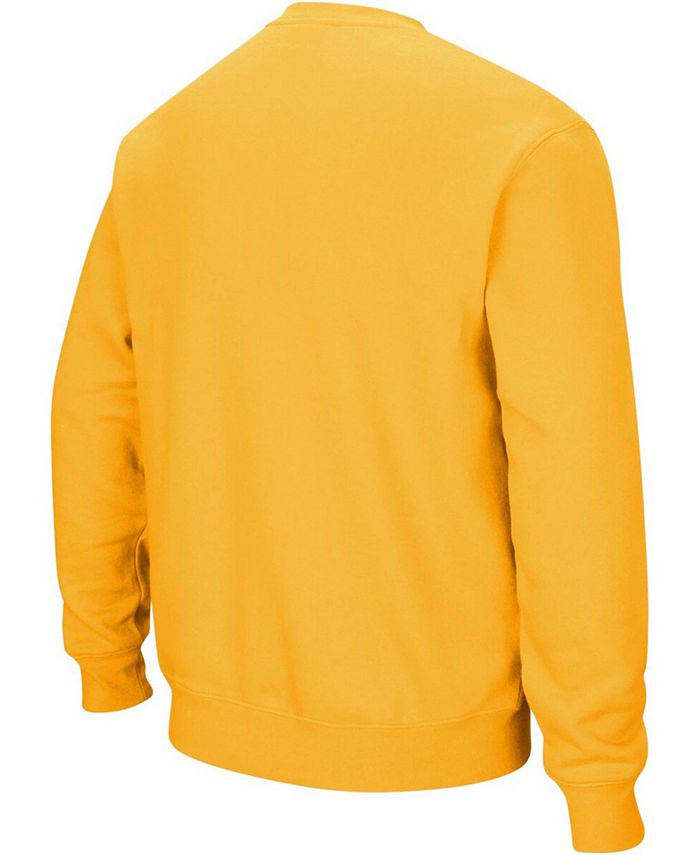 Colosseum Men's Gold Pitt Panthers Arch Logo Sweatshirt - Macy's