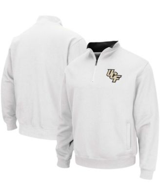 Charcoal Men's UCF Knights Tortugas Logo Quarter-Zip Pullover Jacket