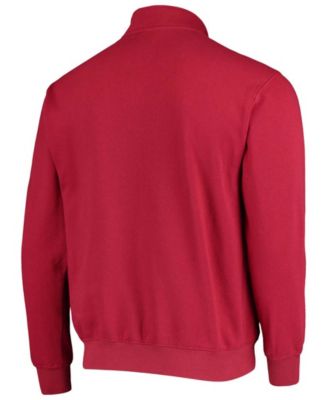 Men's Stanford Cardinal Tortugas Logo Quarter-Zip Jacket