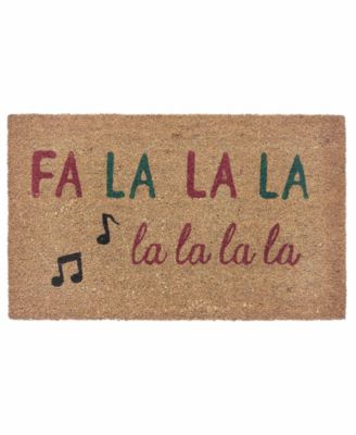 VCNY Home - Fa La La Coir Doormat