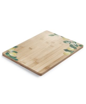 Martha Stewart Collection - Hello Sunshine Bamboo Cutting Board with Decals