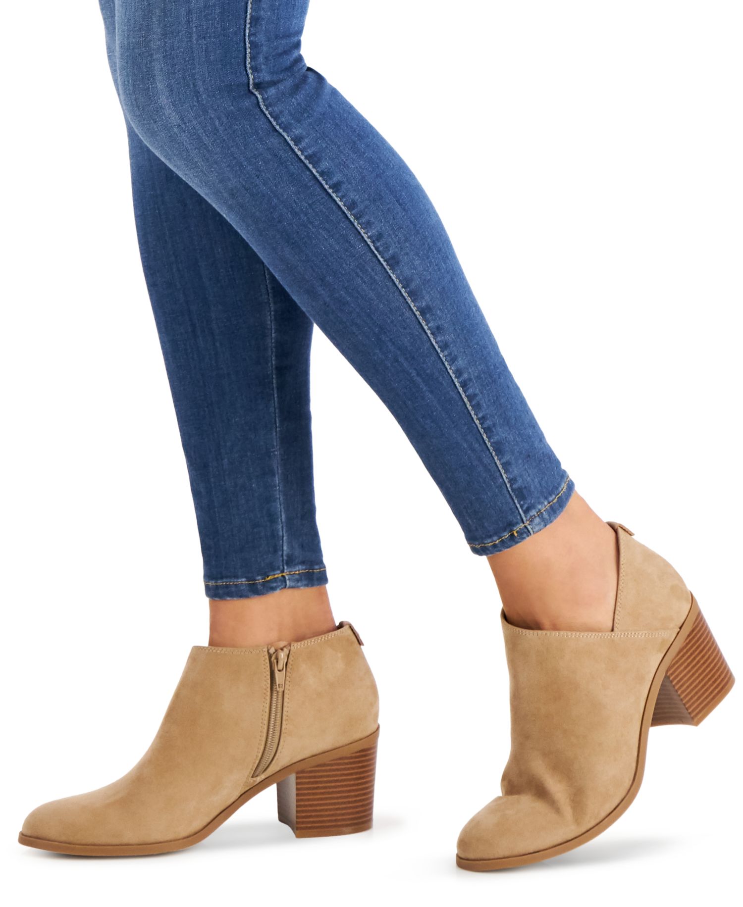 Felaa Asymmetrical Booties