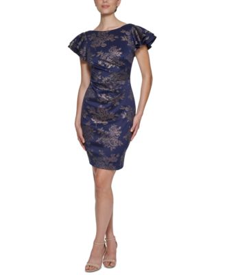 macy's cocktail dresses with jackets