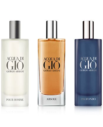 Giorgio armani men's discovery fragrance gift set outlet